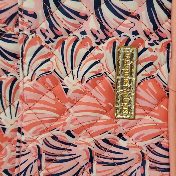 Simply Southern adjustable strap nylon crossbody purse w tassel - Picture 2 of 6